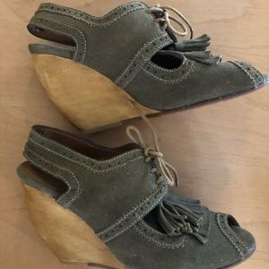 Rachel Comey Olive Wedges Size 6